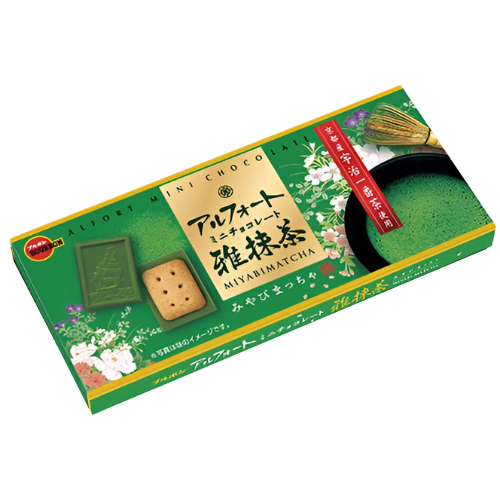 Alfort Mini Chocolate Miyabi Matcha - 60G