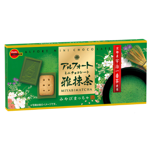 Alfort Mini Chocolate Miyabi Matcha - 60G