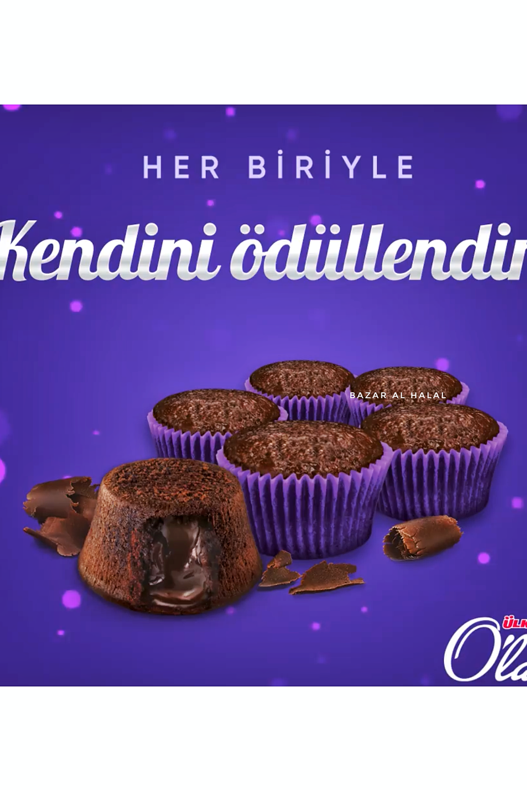 2 Pack Ulker Olala Delicious 6Pc Mini Chocolate Soufflé Cakes