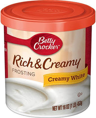 Betty Crocker Rich and Creamy Creamy White Frosting 453g