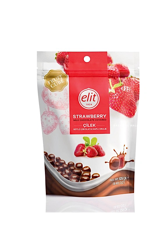 2 Pack Elit Milk Chocolate Covered Strawberry Drage