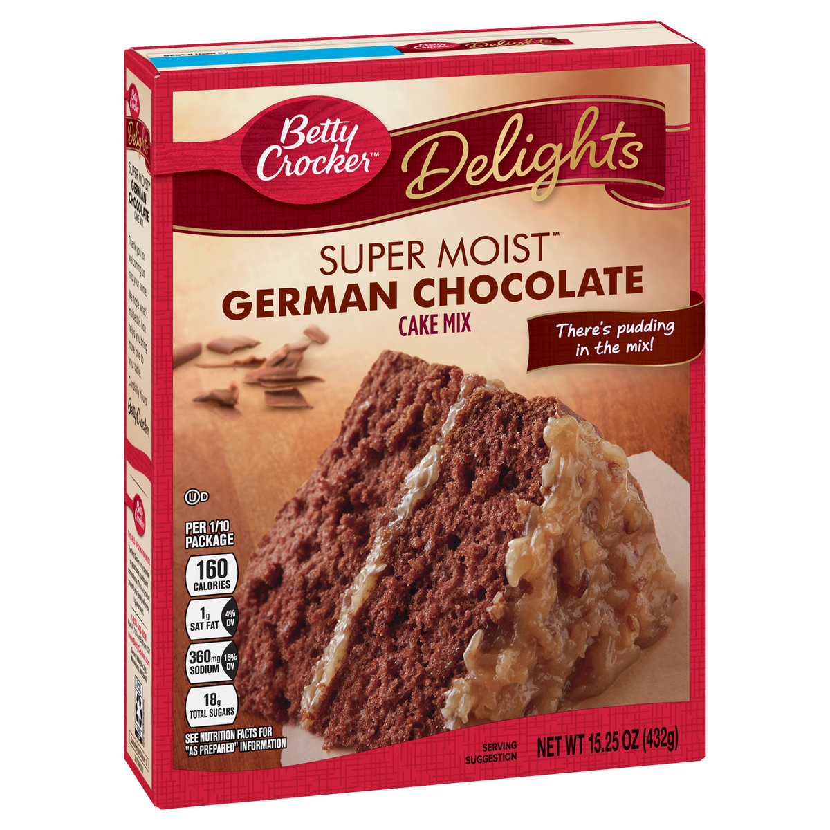 Betty Crocker Super Moist German Chocolate Cake Mix 375g