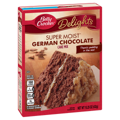 Betty Crocker Super Moist German Chocolate Cake Mix 375g