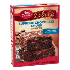 Betty Crocker Supreme Chocolate Chunk Brownie Mix 510g