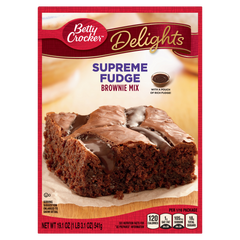 Betty Crocker Delights Supreme Fudge Brownie Mix 541g