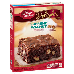 Betty Crocker Delights Supreme Walnut Brownie Mix 467g