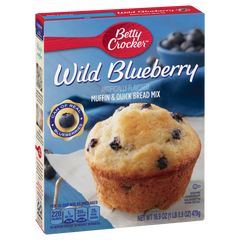 Betty Crocker Wild Blueberry Muffin and Quick Bread Mix 479g