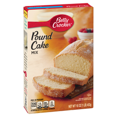 Betty Crocker Pound Cake Mix 453g