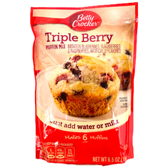 Betty Crocker Triple Berry Muffin Mix 184g