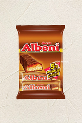 2 Ulker Albeni 5 Pack Milk Chocolate Biscuit Bar - With Caramel