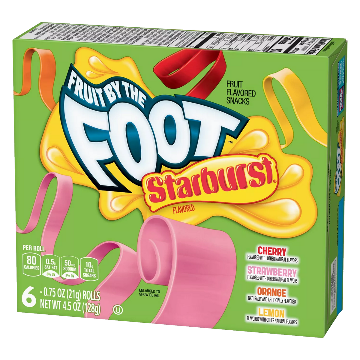 Fruit By The Foot Starburst Fruit Flavoured Snacks 128g (Best Before Date 02/10/2024)