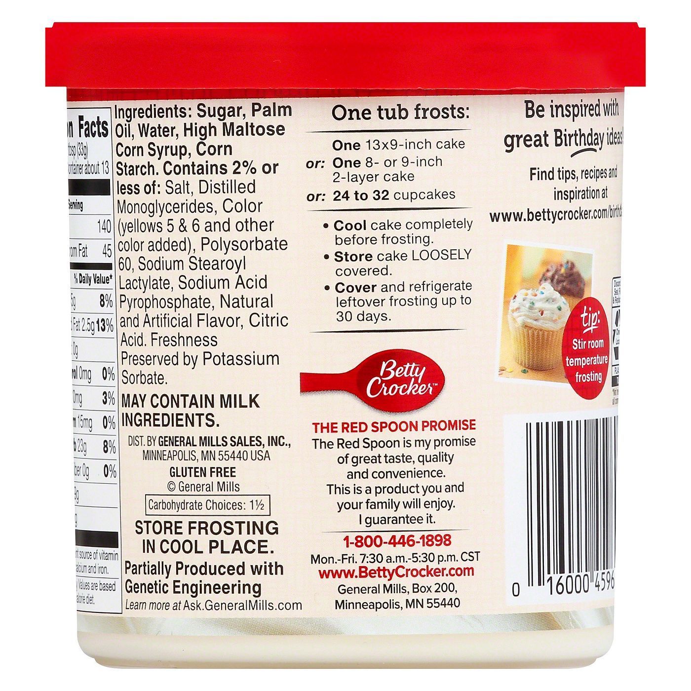 Betty Crocker Rich and Creamy Cream Cheese Frosting 453g