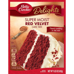 Betty Crocker Super Moist Red Velvet Cake Mix 375g