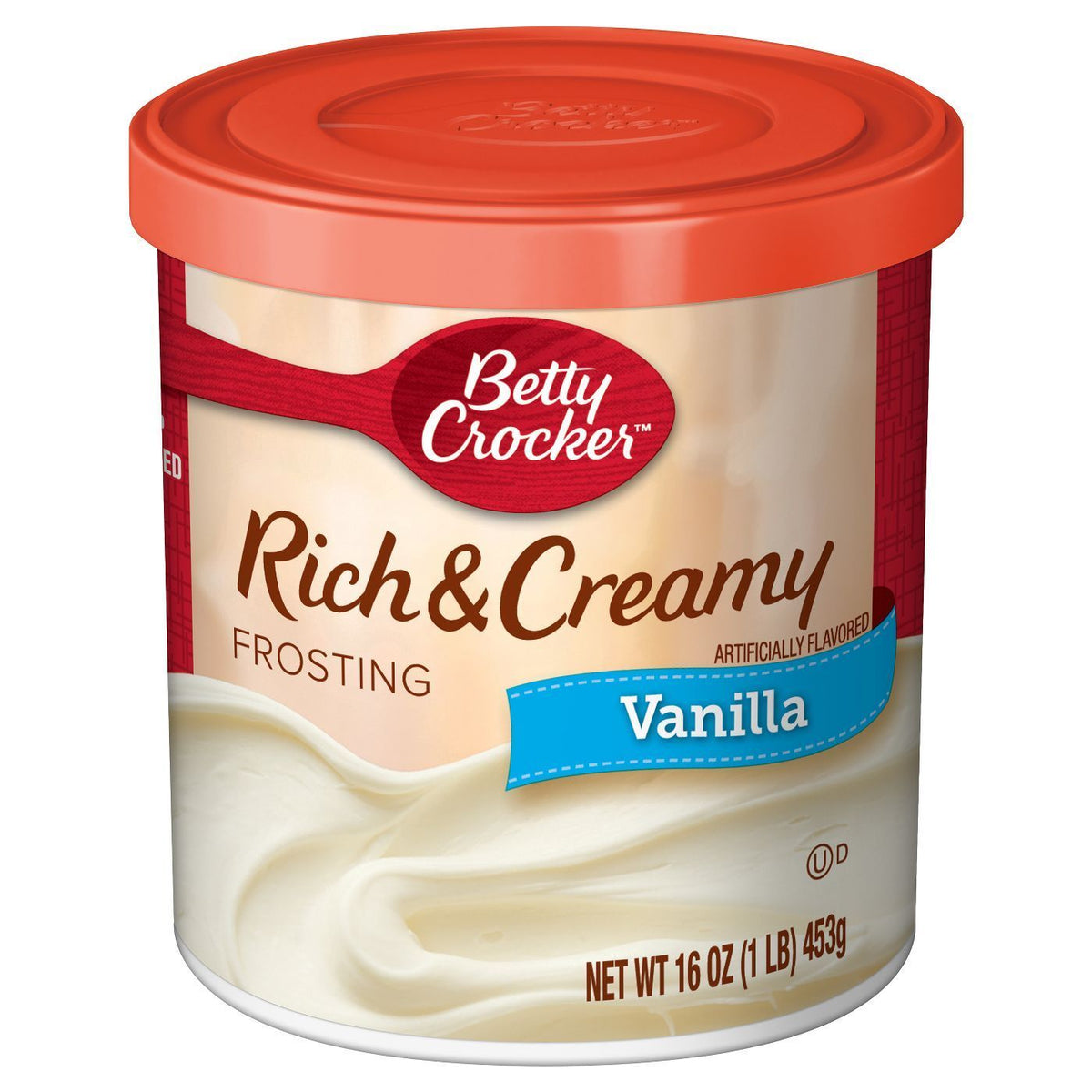 Betty Crocker Rich and Creamy Vanilla Frosting 453g