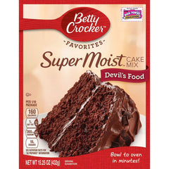 Betty Crocker Super Moist Devil's Food Cake Mix 375g