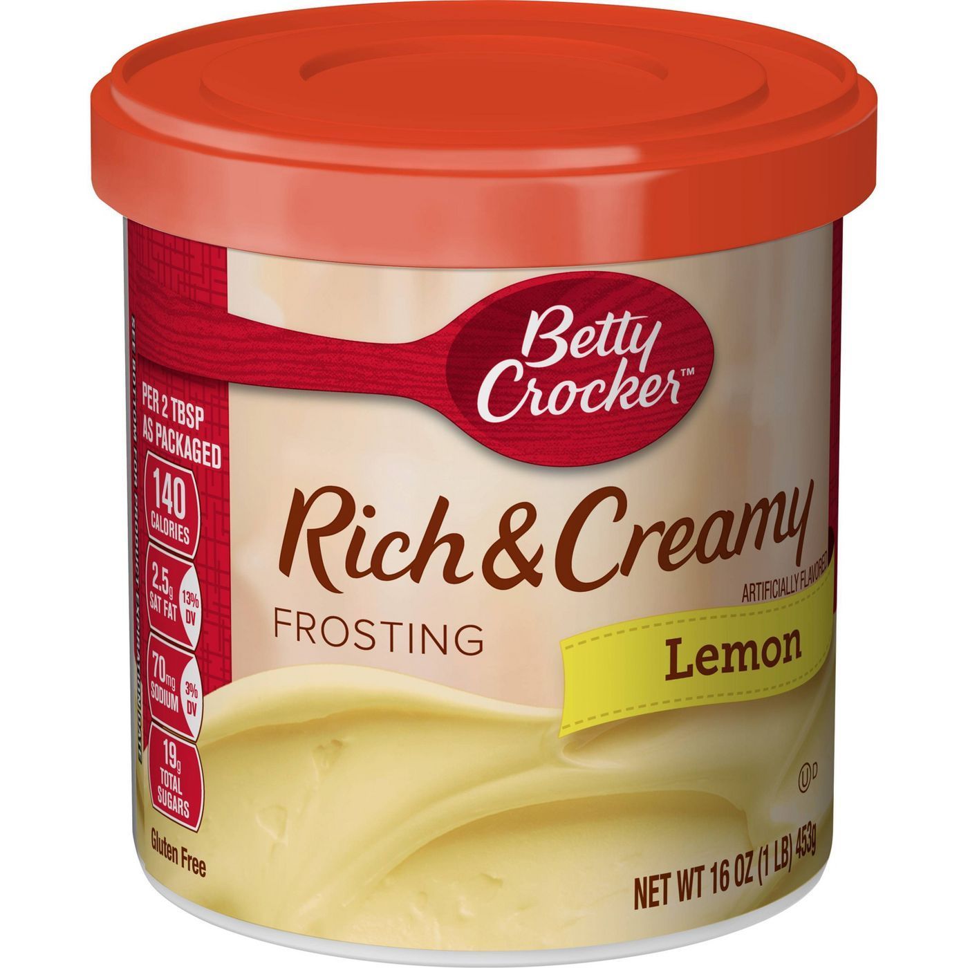 Betty Crocker Rich & Creamy Lemon Frosting 453g