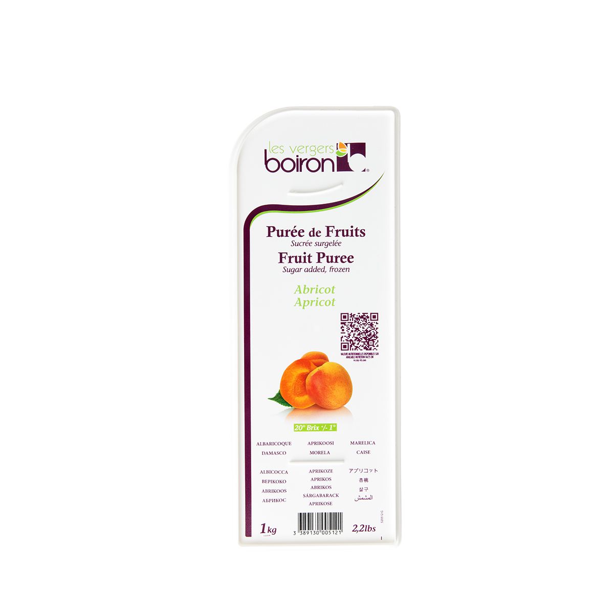 Les Vergers Boiron Apricot Puree