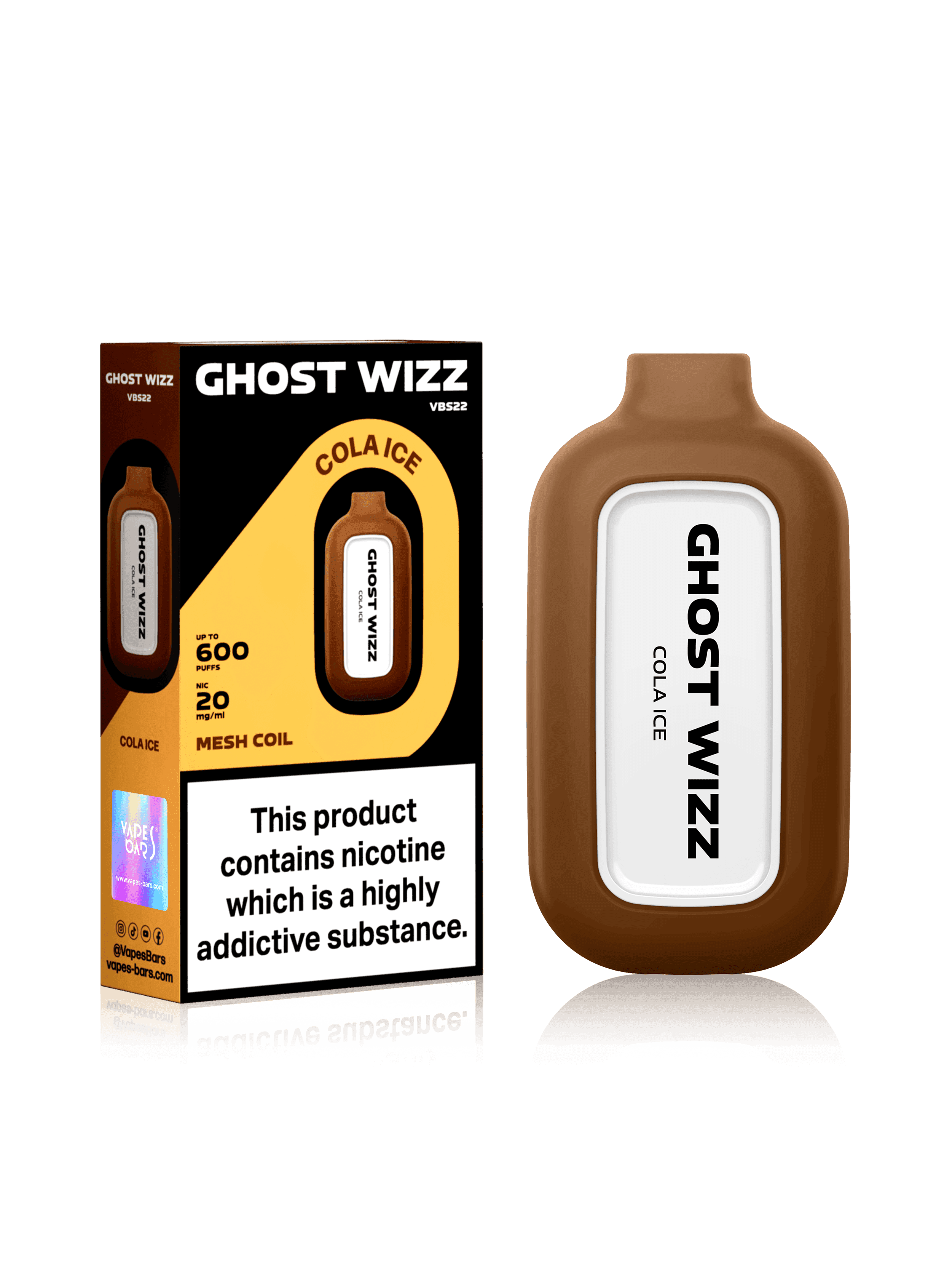 GHOST WIZZ COLA ICE Disposable Vape - Click & Vape