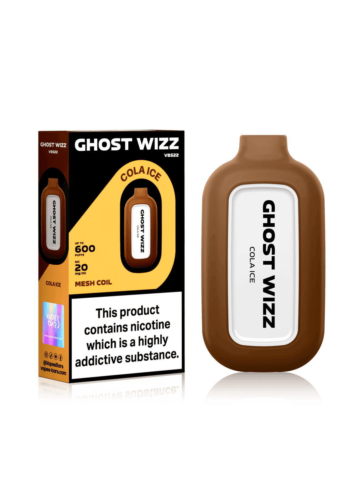 GHOST WIZZ COLA ICE Disposable Vape - Click & Vape