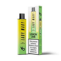 Lady Mary Disposable Vape Lemon & Lime 20mg - Click & Vape