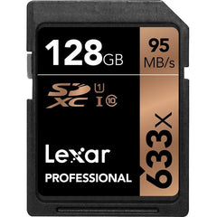 Lexar Professional 128 GB Class 10-UHS-I (U1) SDXC